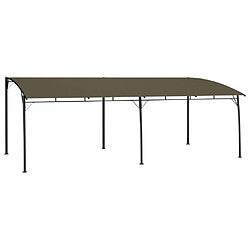 Aktive Pergola Desmontable Blanco 6x3m Techo Retráctil Exterior