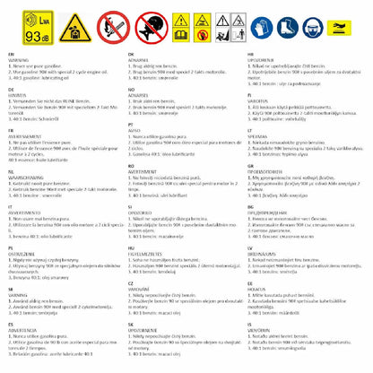 Motobineuse Thermique Vidaxl 52CC MKR00002855874