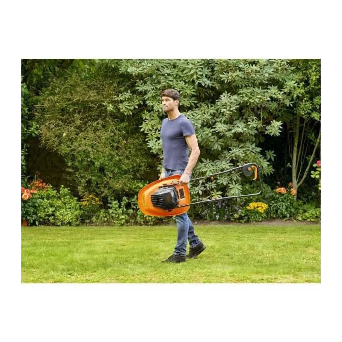 Black & Decker Cortacésped Eléctrico 1200W Cojín Aire 320mm