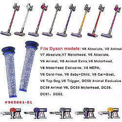 Filtros de repuesto Dyson V8 V7 V6, paquete de 2