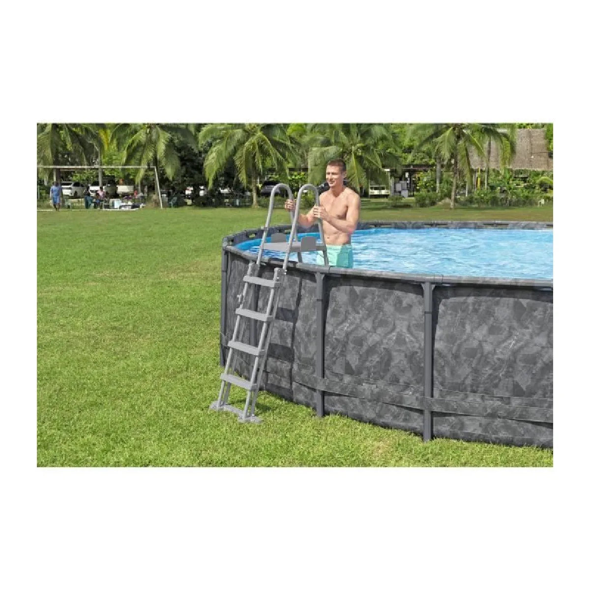 Bestway APX 365 Piscina Tubular Redonda 6.71 x 1.32 m