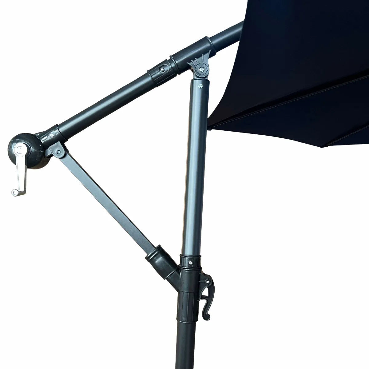 Akord Parasol Desplazado Azul Marino para Jardín Exterior