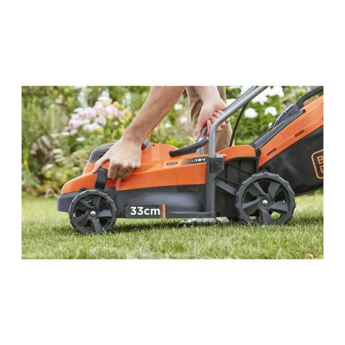 Black & Decker BLA5035048723241 Tondeadora Eléctrica Sin Cable 35 L