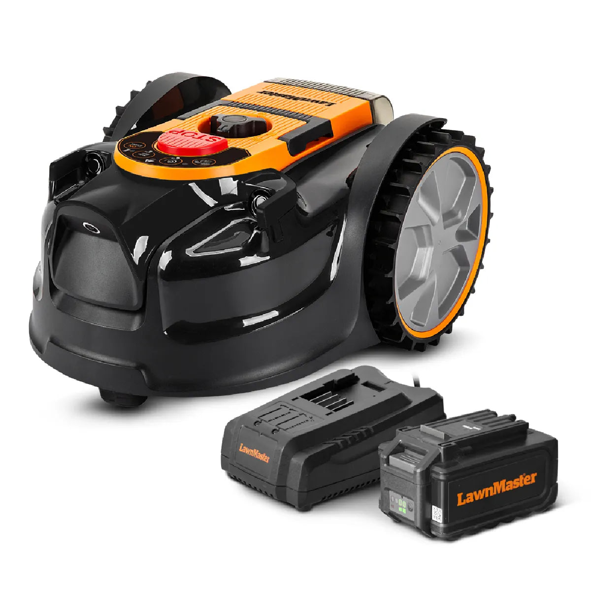 Lawnmaster Robot Cortacésped Autónomo 24V sin Cable Perimetral