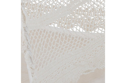 Luxusbetten24 Kinder-Tipi Lumi Tipi aus Naturfarbener Baumwolle Design