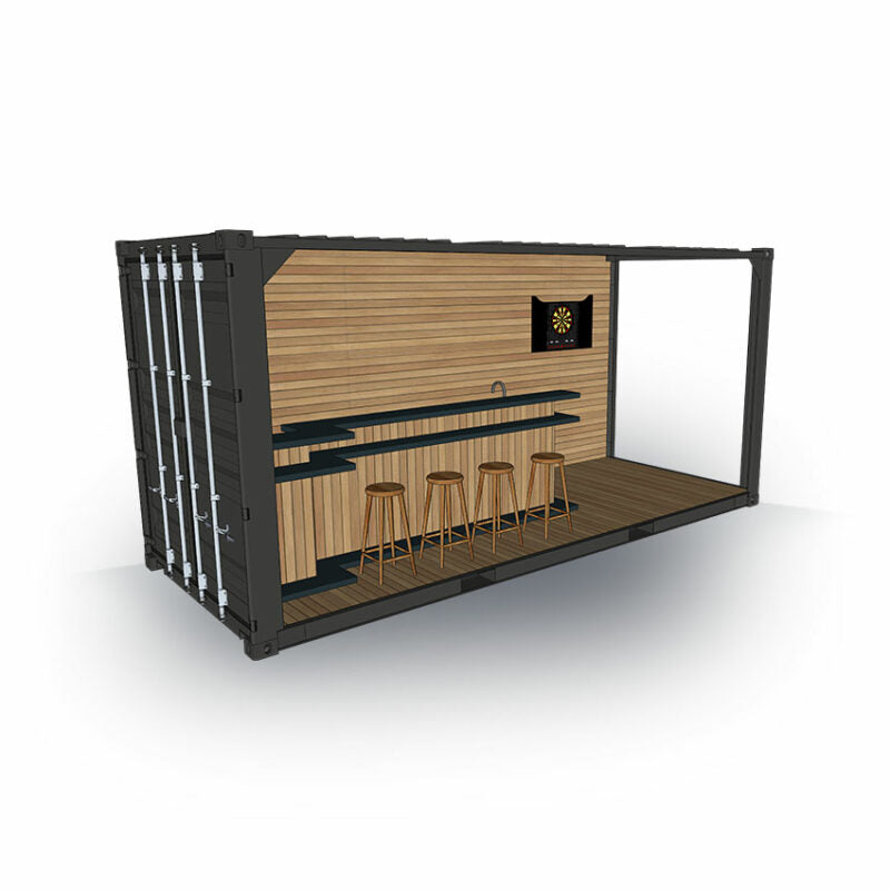 In'BOX Cucina D’estate Container 20 Piedi Riciclato