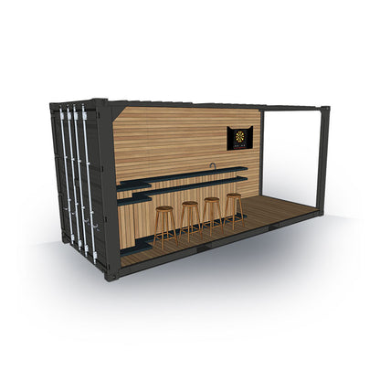 In'BOX Cucina D’estate Container 20 Piedi Riciclato