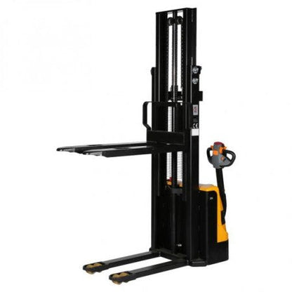 Contenedores Ejido SL Apilatore Elettrico 1000 kg Elevazione 3000 mm Giallo