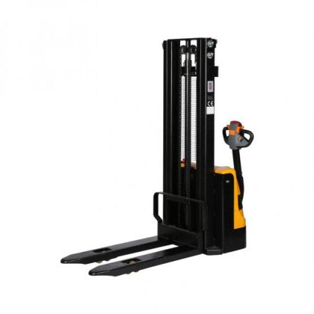 Contenedores Ejido SL Apilatore Elettrico 1000 kg Elevazione 3000 mm Giallo