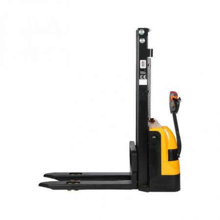 Contenedores Ejido SL Apilatore Elettrico 1000 kg Elevazione 3000 mm Giallo