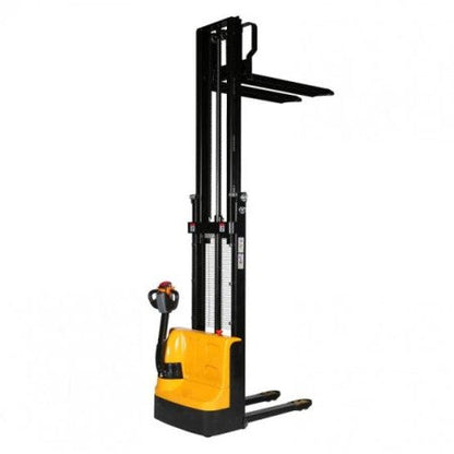Contenedores Ejido SL Apilatore Elettrico 1000 kg Elevazione 3000 mm Giallo