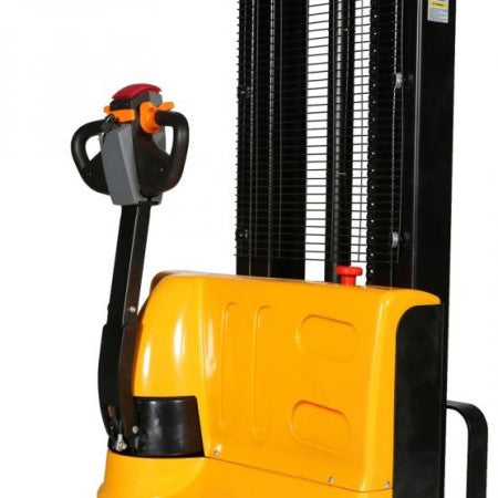 Contenedores Ejido SL Apilatore Elettrico 1000 kg Elevazione 3000 mm Giallo