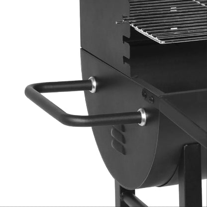Red deco barbecue charbon mobile