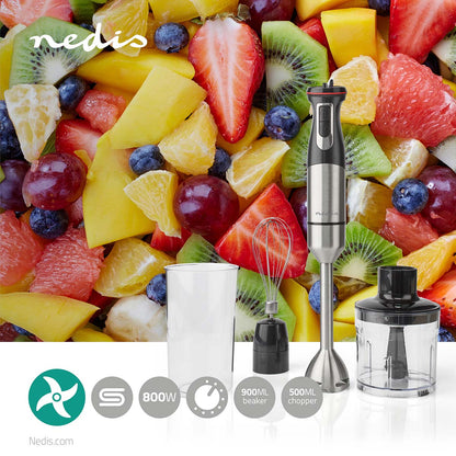 Mixeur Plongeant Nedis Aluminium KAHB400CAL