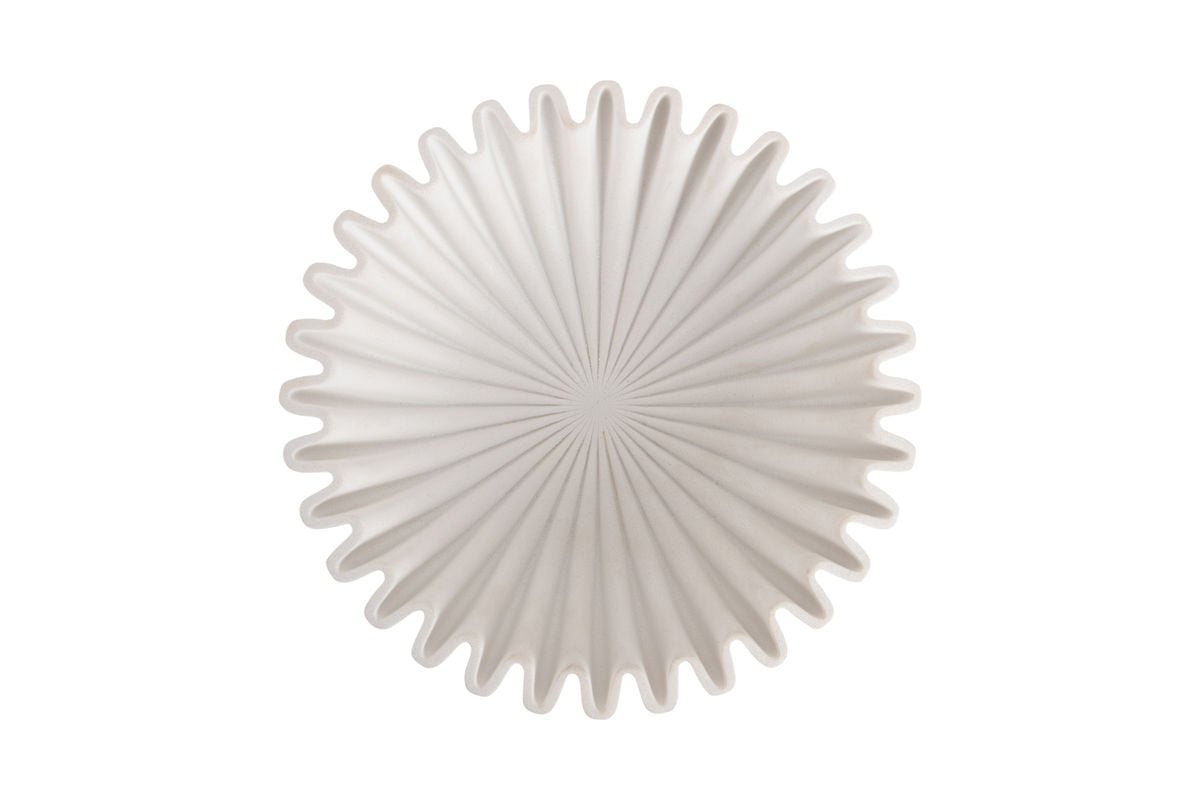 Luxusbetten24 Schale Zorin Klein – Polyresin Wellenform