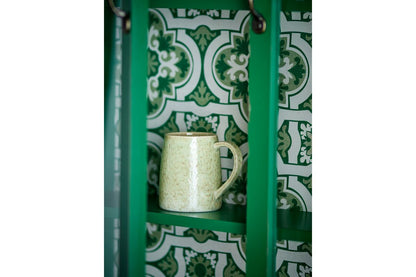 Becher-Set Jana – Steingut mit reaktiver Glasur (4er-Set)