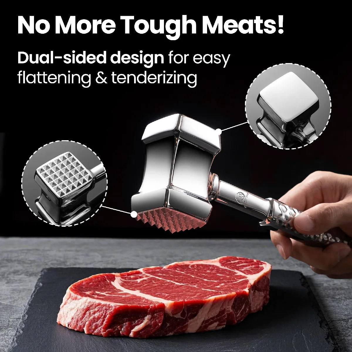 Attendrisseur de Viande Inox Gourmet Easy Inox MKR00013375984