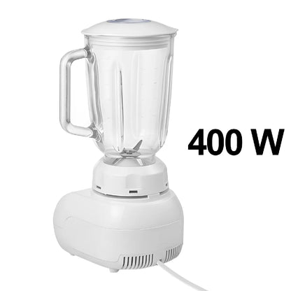 Avizar Blender 400W 1,5L Diseño Compacto Mezcla Rápida Blanco