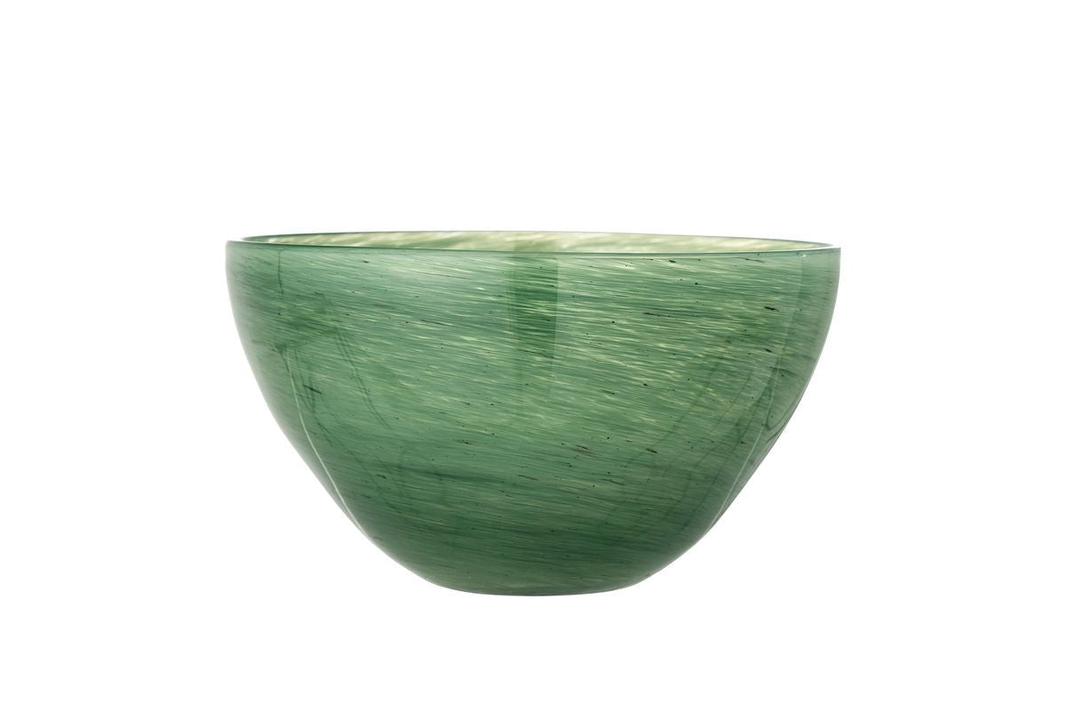Schale Smeralda – aus Glas in der Farbe Grün