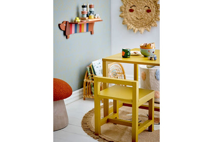 Kinderhocker Raika – Pilzform Aus Weichem Stoff In Rot