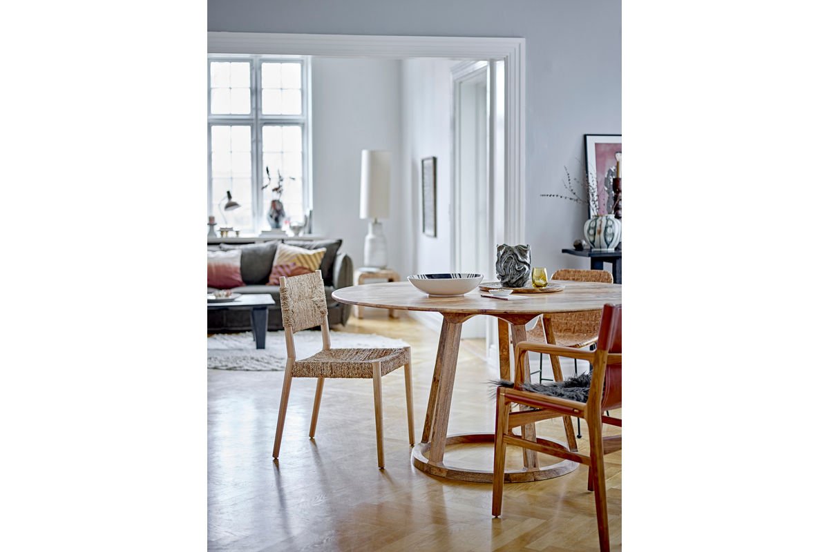 Elmara Graue Steingut Vase