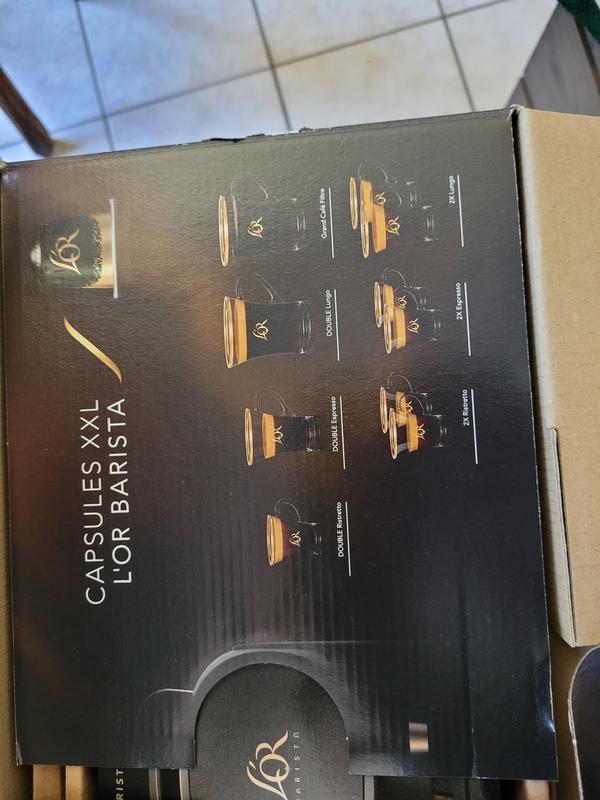 Cafetera de Cápsulas Nespresso PHILIPS L'OR BARISTA LM9012/00 Blanco Satinado