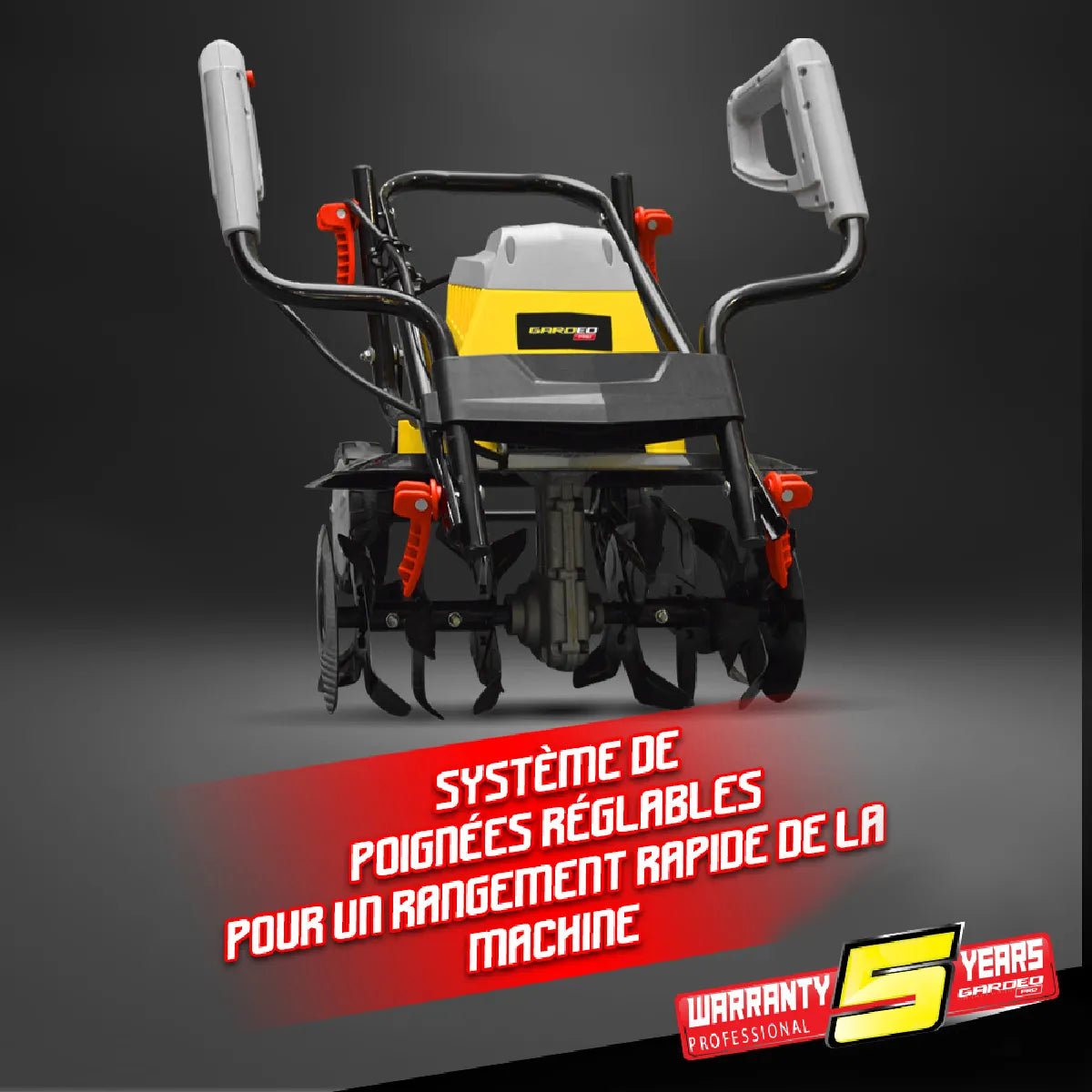 Motobineuse Électrique Gardeo GMTBE1506W MKR00002853203