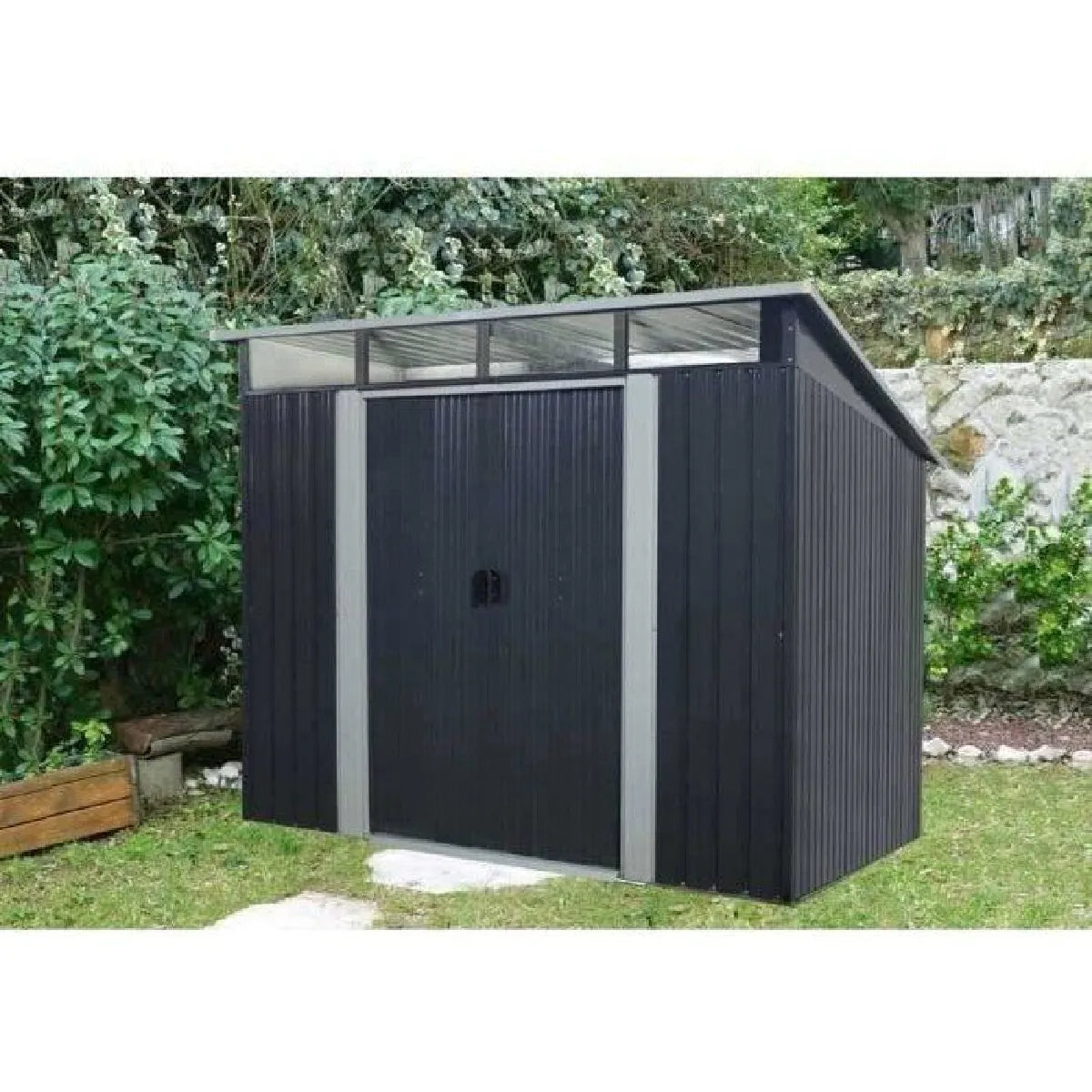 Abri de Jardin Acier Gris Anthracite MKR00000010743