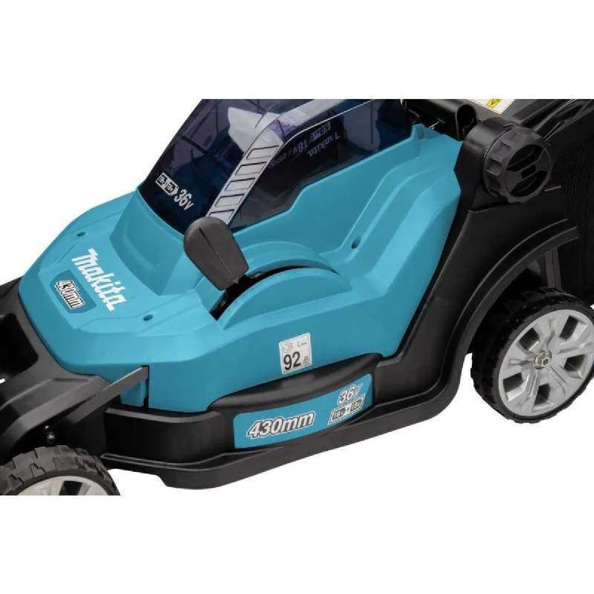 Makita DLM432Z Cortacésped Sin Cable 43 cm 36 V (2×18 V) Teal