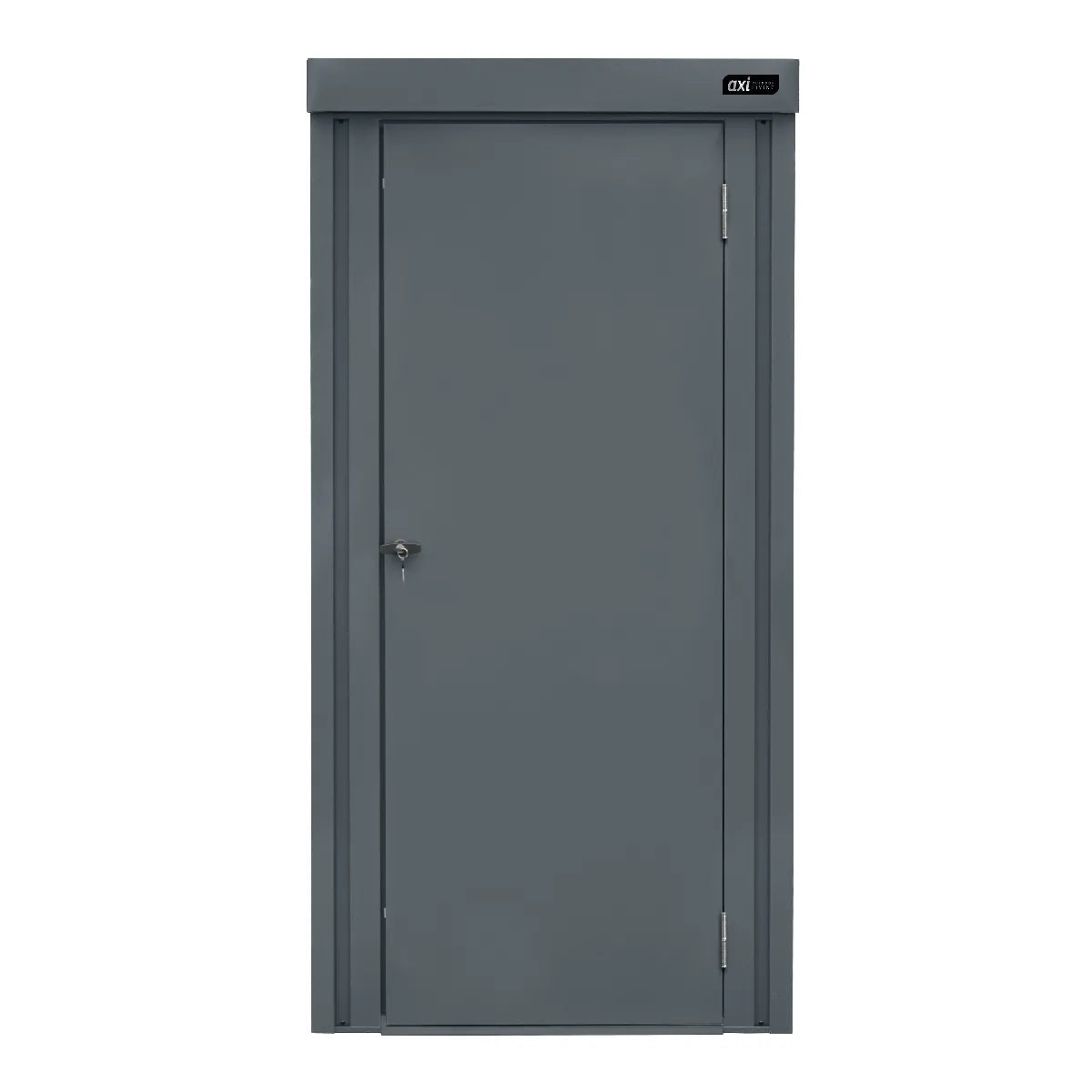 Axi House Hector Armario de Jardín 0.98×0.93×1.85 m Gris Anthracite