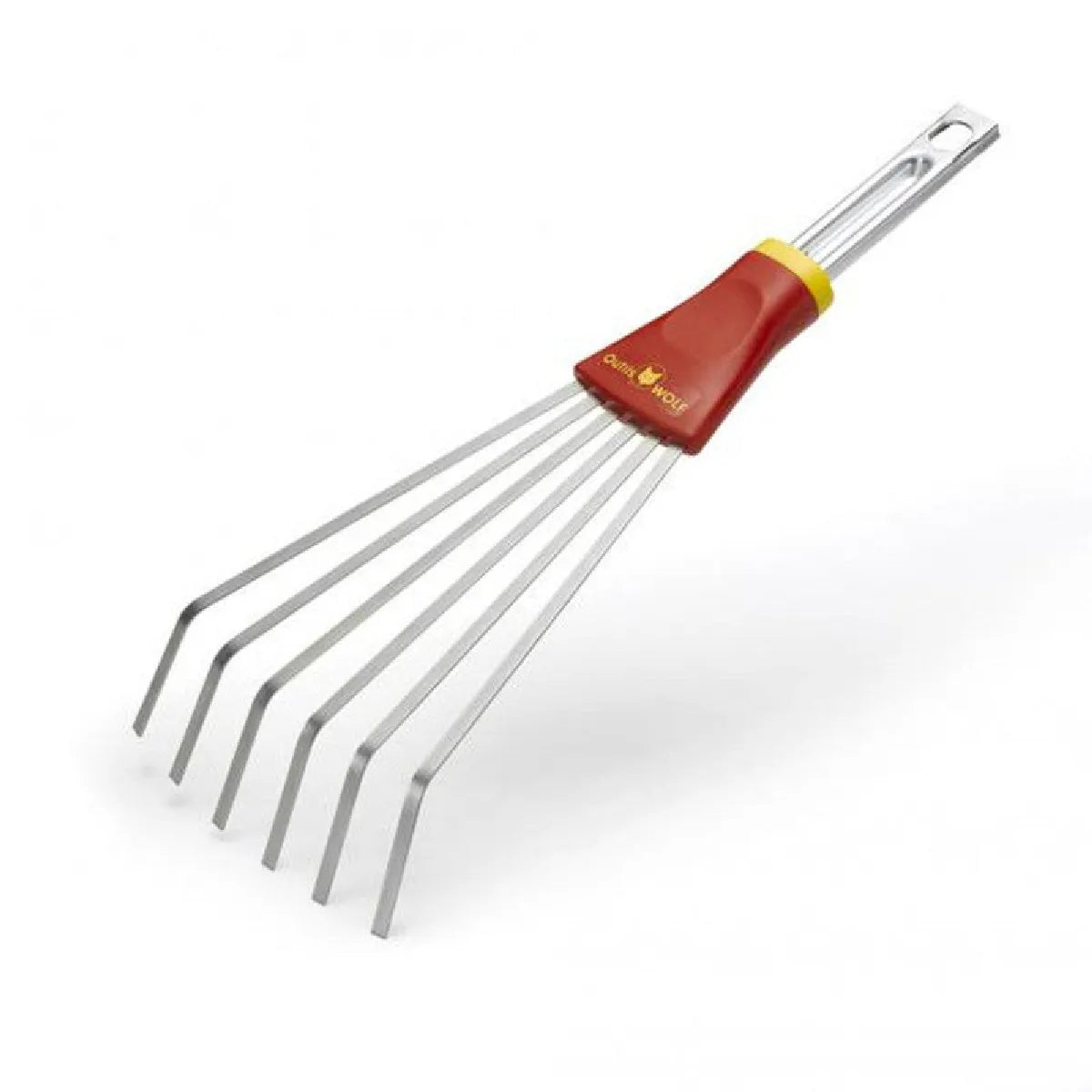 OUTILS WOLF MULTI-STAR Cabezal de Escoba Césped 12 cm 6‑dientes Acero