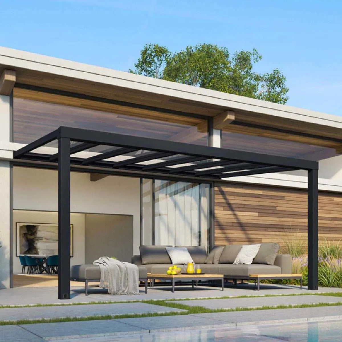 Canopia By Palram Pergola adosada - Anthracite