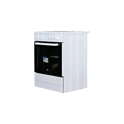 Beko FSM67010GW Cocina Vitrocerámica Blanca 60 cm 4 Hornallas