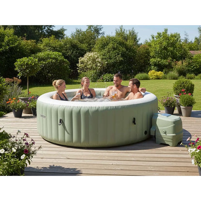 Spa Gonflable Intex PureSpa Olive Rond Bulles 6 Places MKR00014313944