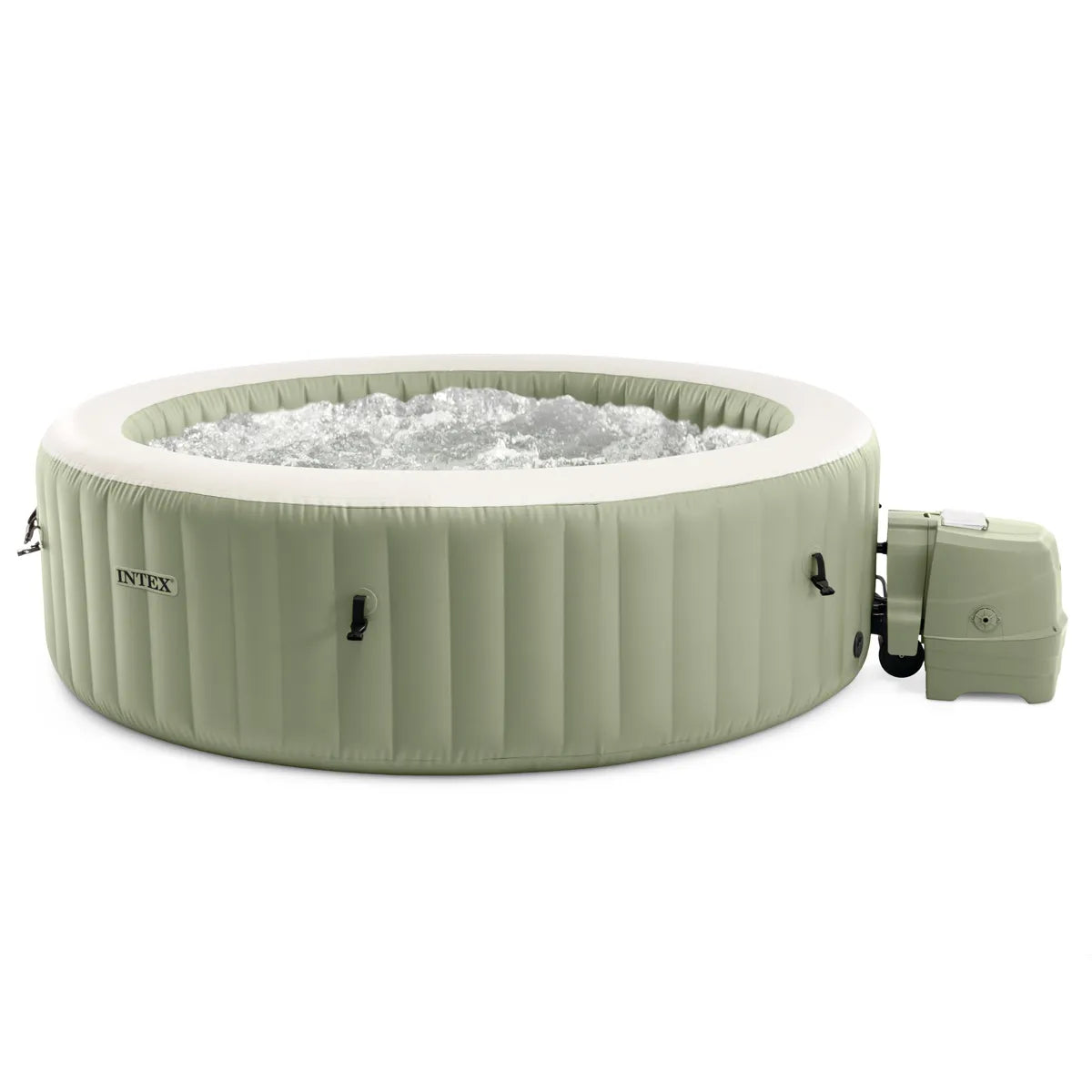 Spa Gonflable Intex PureSpa Olive Rond Bulles 6 Places MKR00014313944