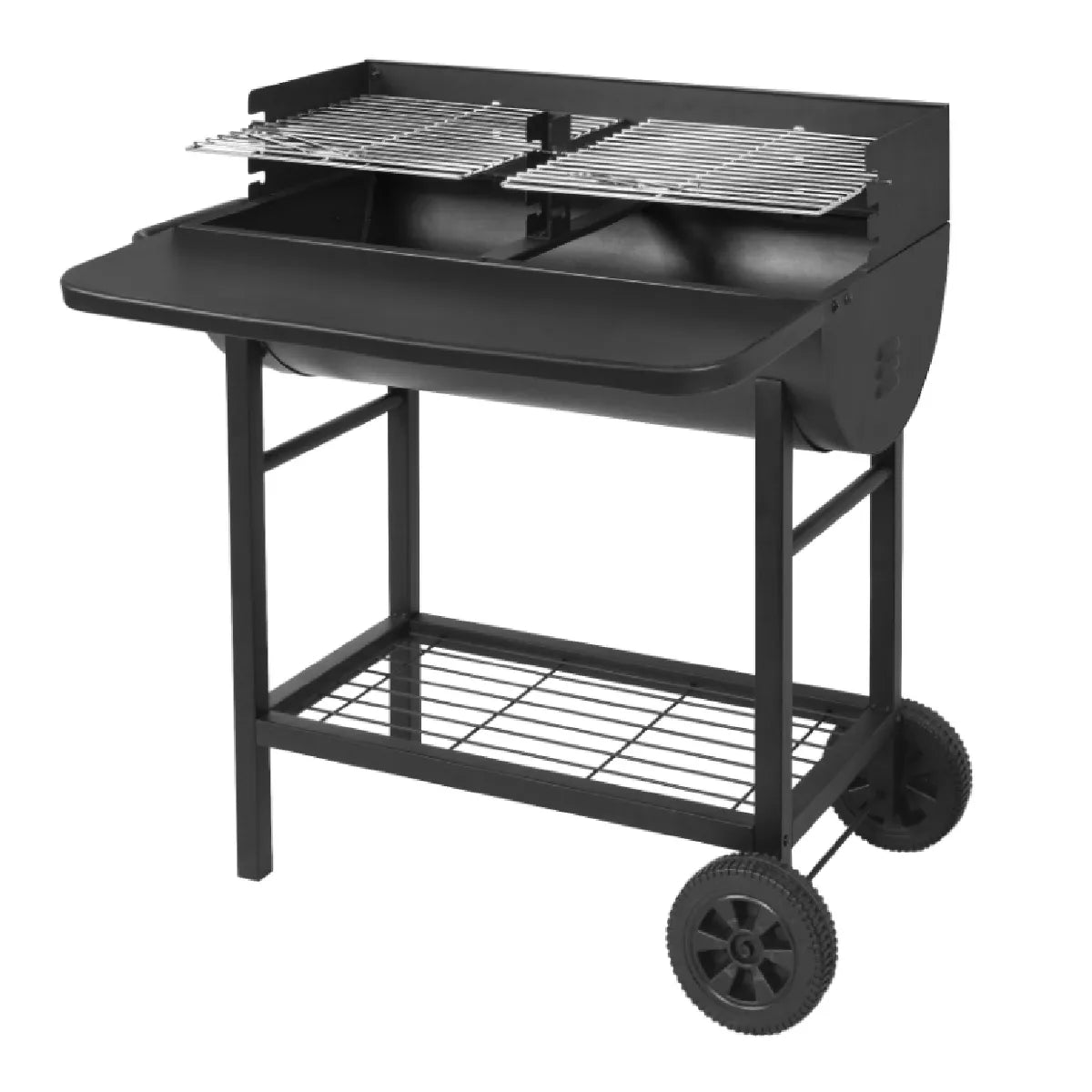 Red deco barbecue charbon mobile