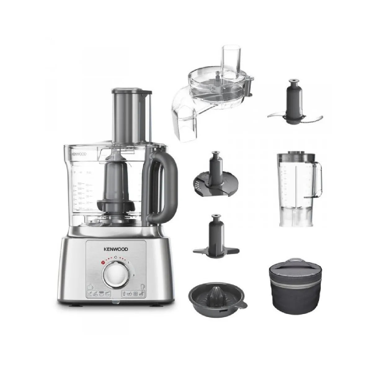 Robot Multifonction Kenwood Argent FDP65590SI