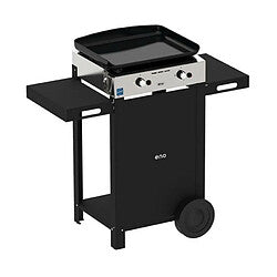 Aeno Plancha Eléctrica Exterior 2000W Termostato Ajustable