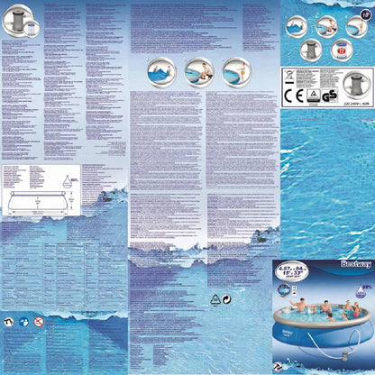 Bestway Fast Set 457x84 Cm Piscina Inflable