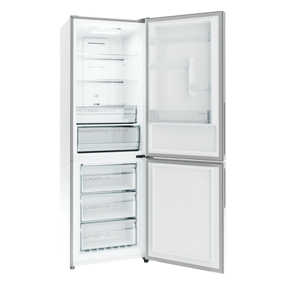 Cecotec Bolero CoolMarket 322 Inox Frigorífico Combi Clase E 322L