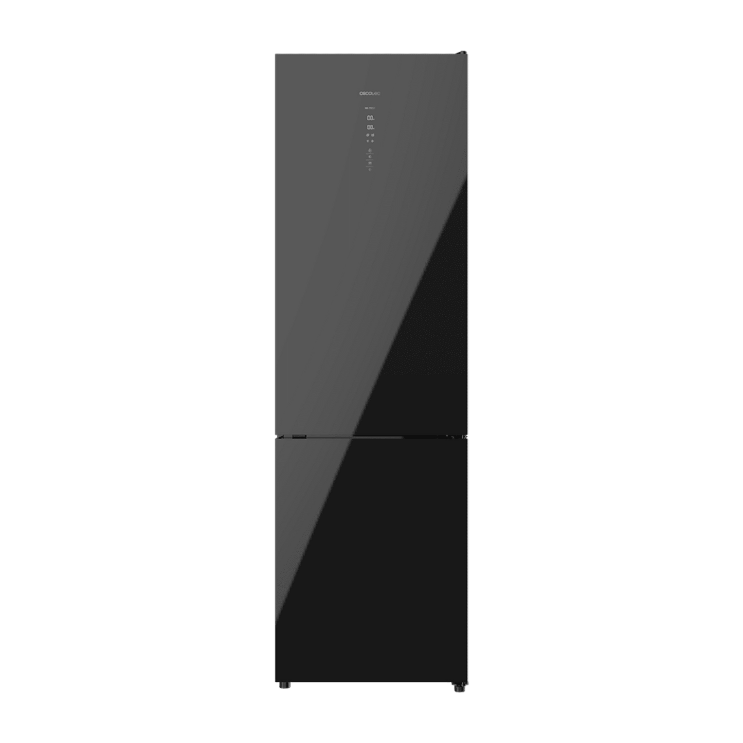 Cecotec CoolMarket 356 Frigorífico Combi Black Glass 356L