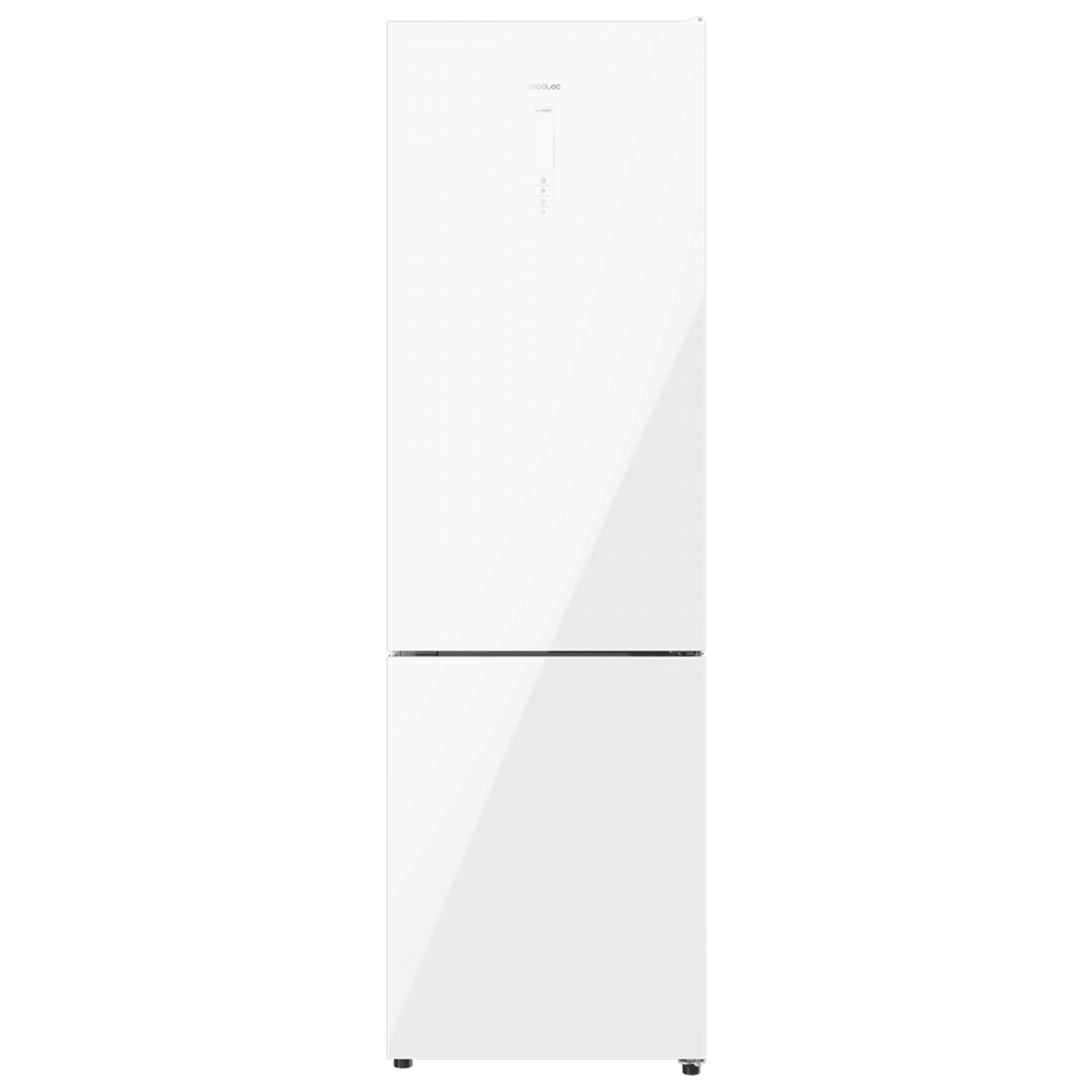Cecotec Bolero CoolMarket 356 Frigorífico Combi Clase D White Glass