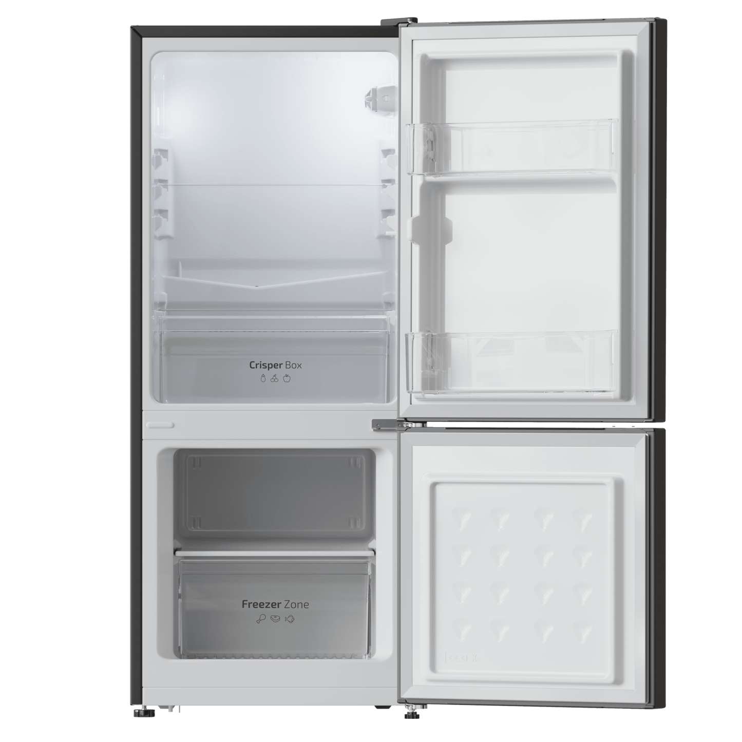 Cecotec CoolMarket Combi 117 DF Frigorífico Negro E