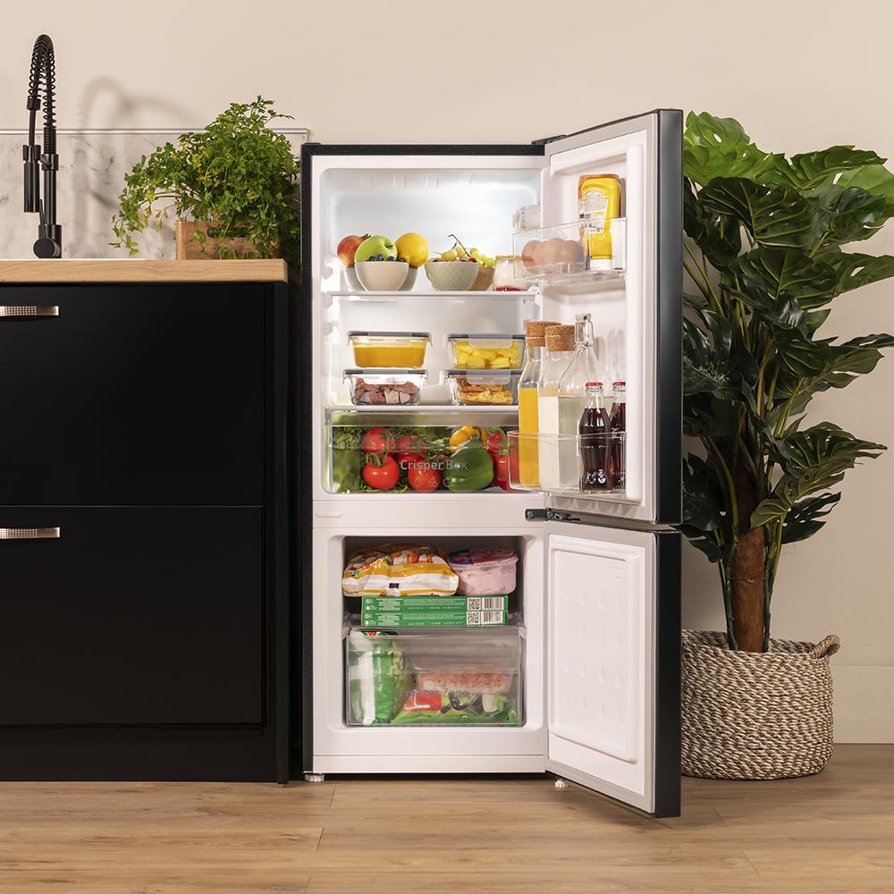 Cecotec CoolMarket Combi 117 DF Frigorífico Negro E