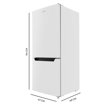 Cecotec Bolero CoolMarket 117 DF Frigorífico Combi Blanco 117L