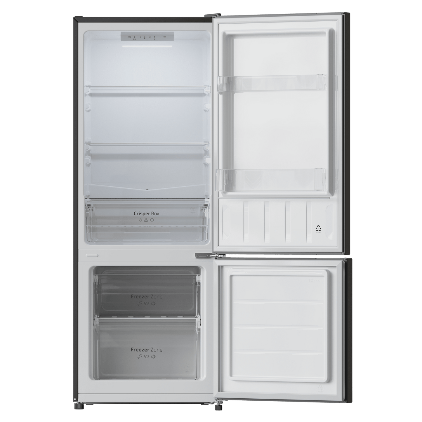 Cecotec Bolero CoolMarket Combi 205 DF Frigorífico Negro