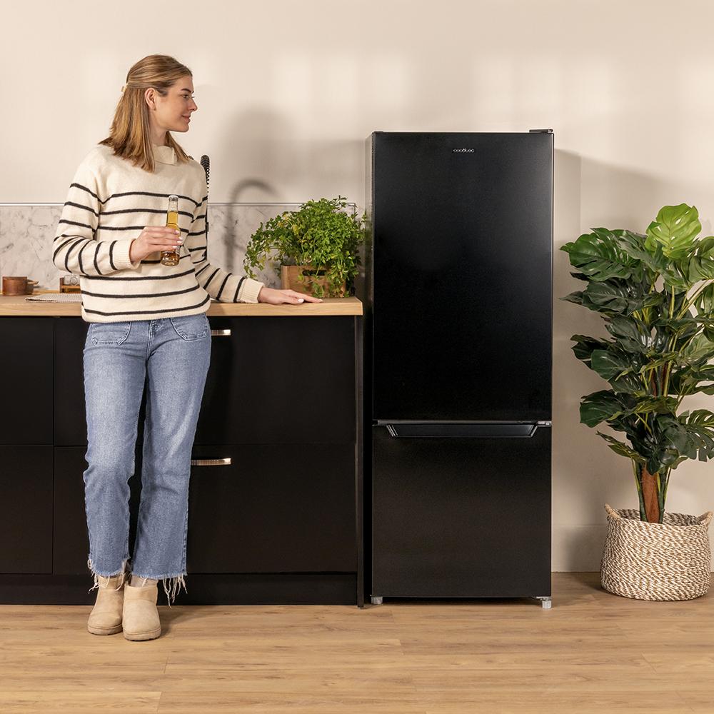Cecotec Bolero CoolMarket Combi 205 DF Frigorífico Negro