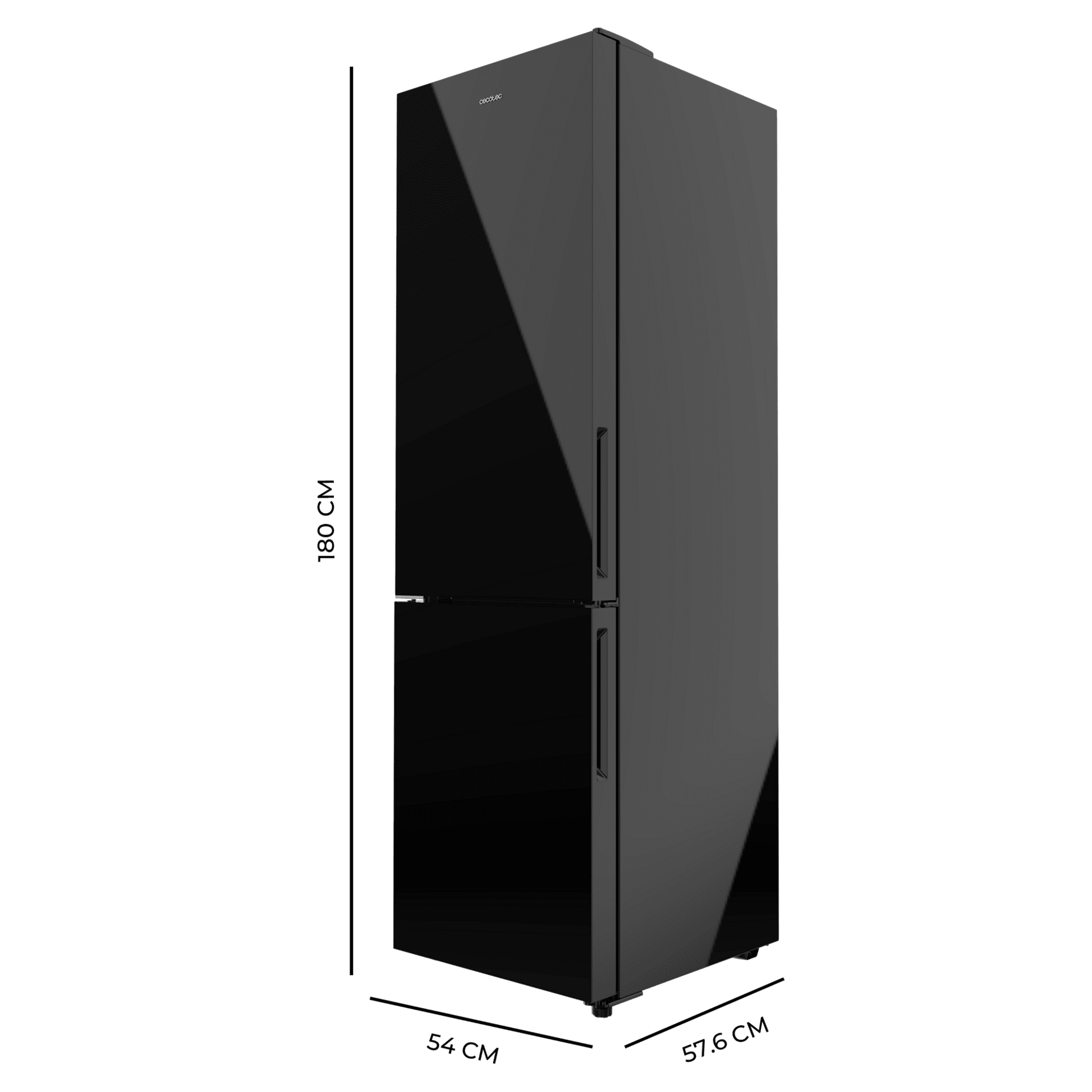 Bolero CoolMarket Combi 250 Black Glass E