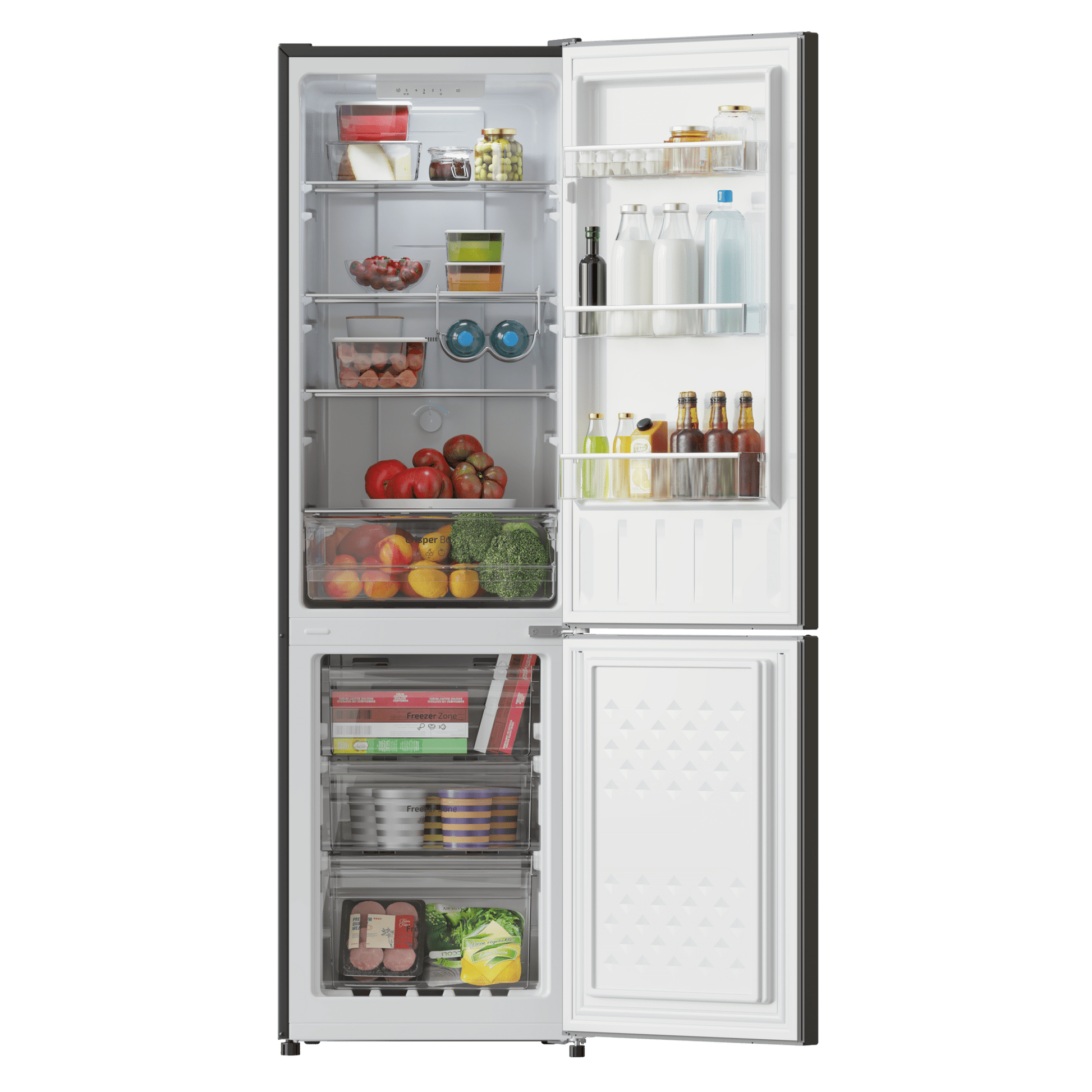 Cecotec Bolero CoolMarket Dark D Frigorífico Combi 250 L