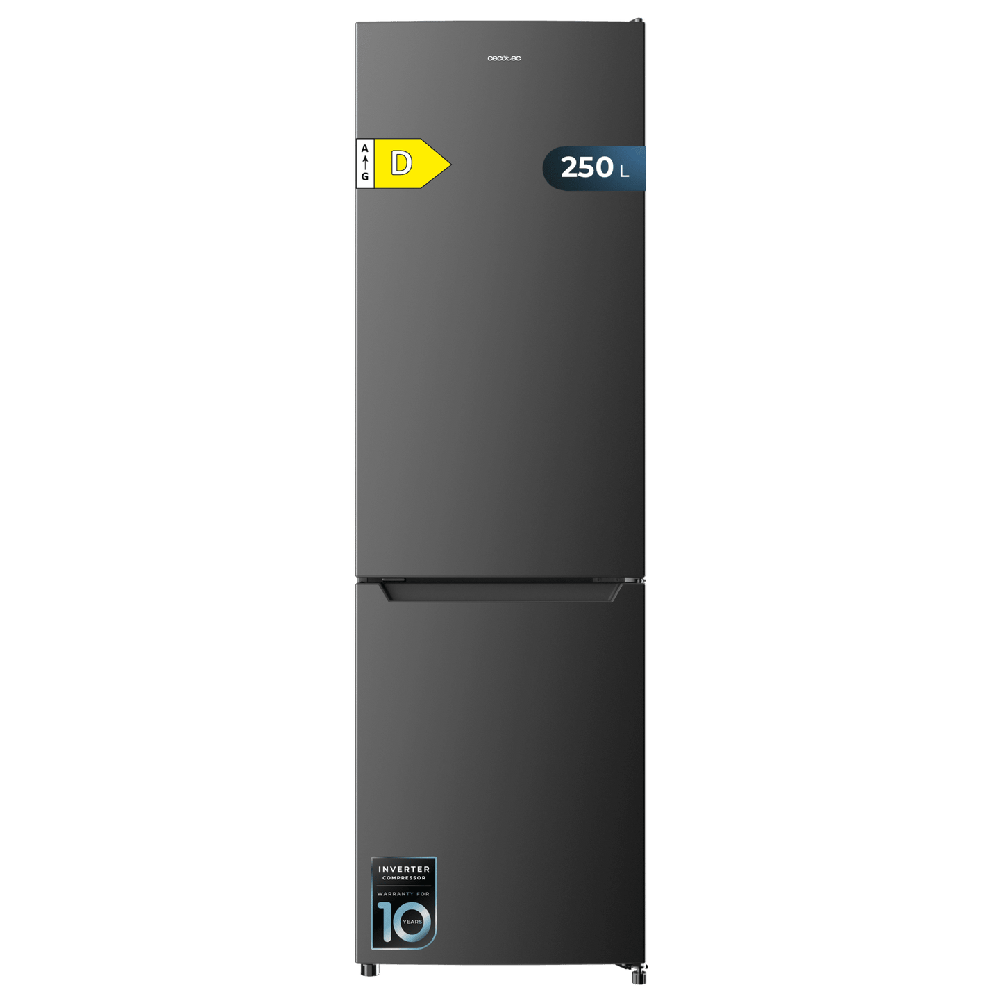Cecotec Bolero CoolMarket Dark D Frigorífico Combi 250 L